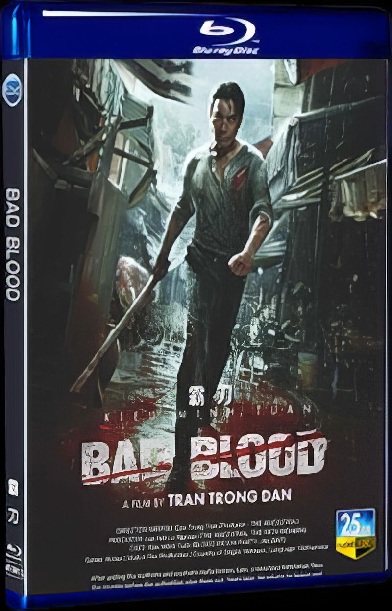 2023 Bad Blood Movie 1-Disc Box Set for Gift Collection Blu-ray