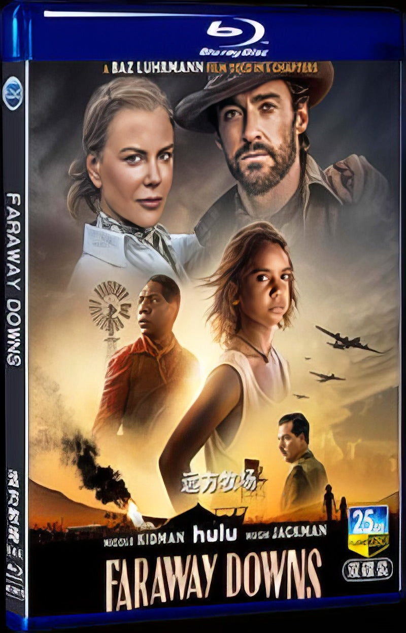 2023 Faraway Downs Movie 2-Disc Box Set for Gift Collection Blu-ray