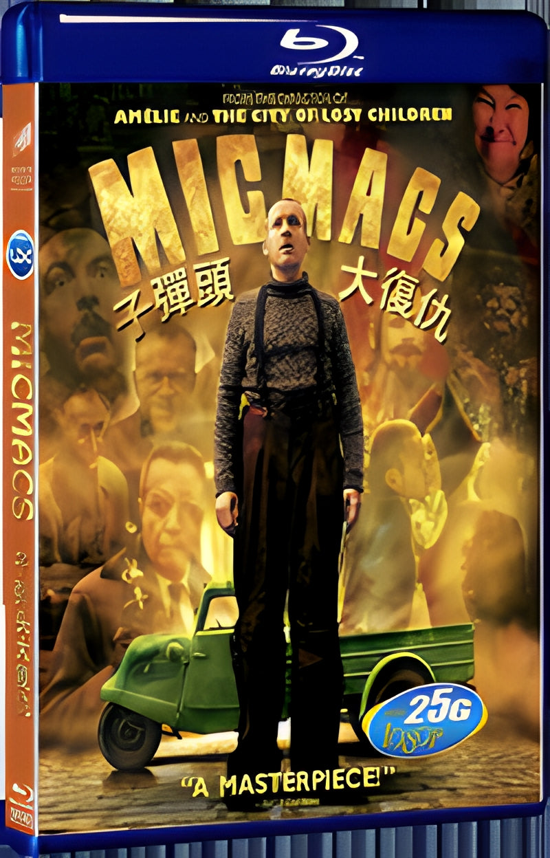 2009 Micmacs tire-larigot/Micmacs 1080P for Gift 1-Disc All RegionPlay Seal Box Blu-ray
