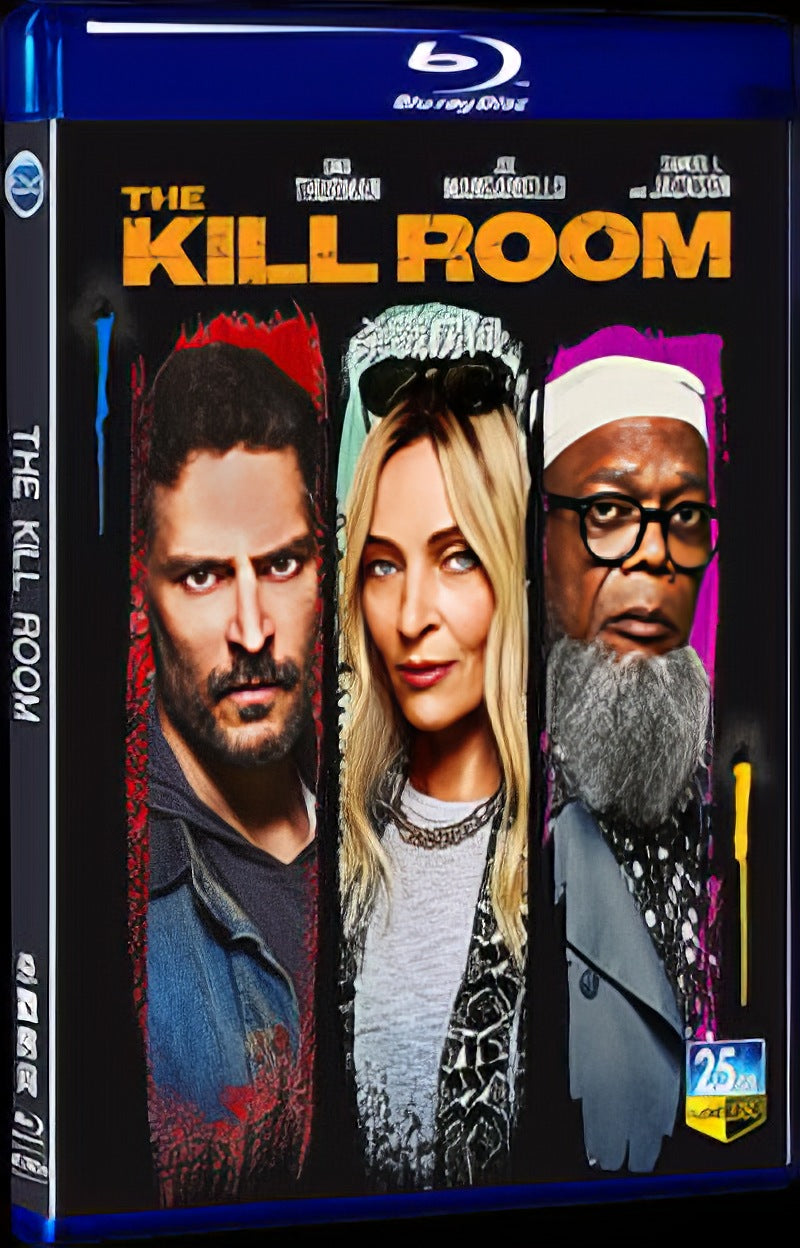 2023 The Kill Room Movie 1-Disc Box Set for Gift Collection Blu-ray
