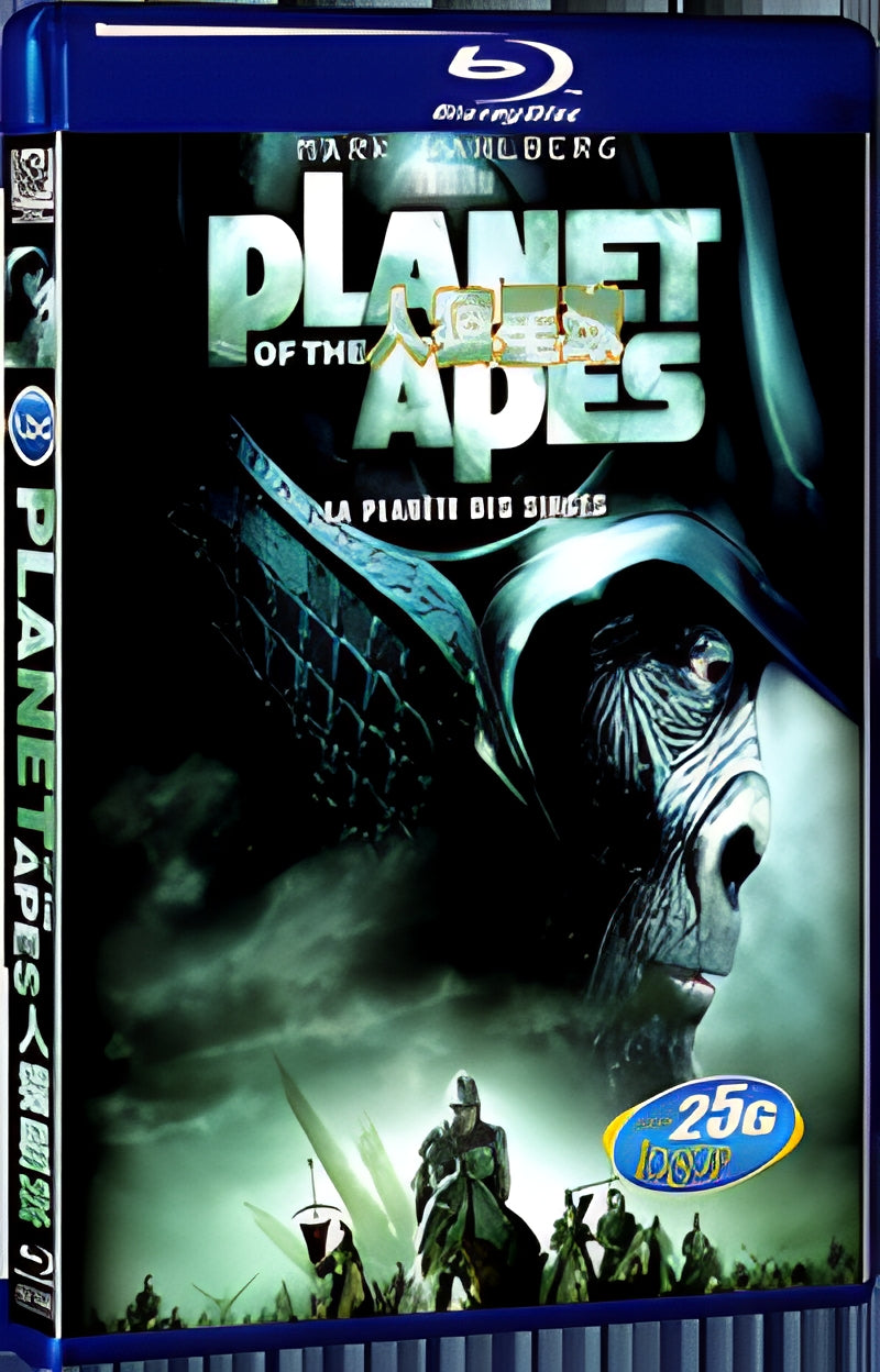 2001 Planet of the Apes 1080P for Gift 1-Disc All RegionPlay Seal Box Blu-ray