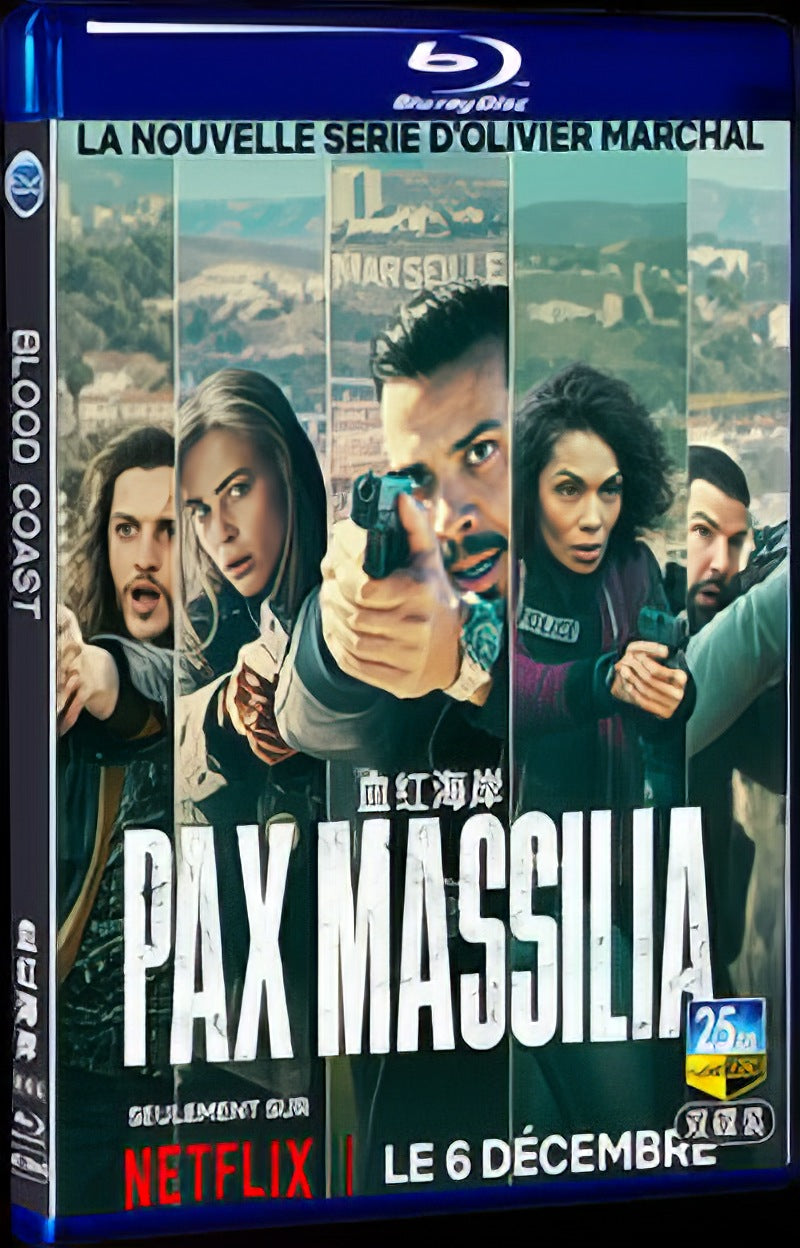 2023 Pax Massilia Movie 2-Disc Box Set for Gift Collection Blu-ray