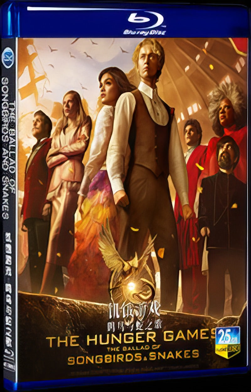 2023 The Ballad of Songbirds and Snakes Movie 1-Disc Box Set for Gift Collection Blu-ray