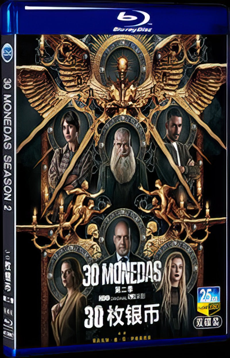 2023 30 Monedas Season 2 Movie 2-Disc Box Set for Gift Collection Blu-ray