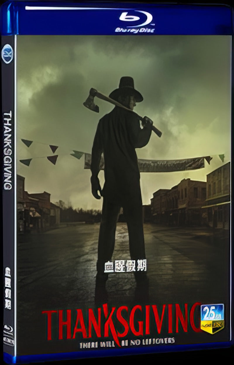 2023 Thanksgiving Movie 1-Disc Box Set for Gift Collection Blu-ray