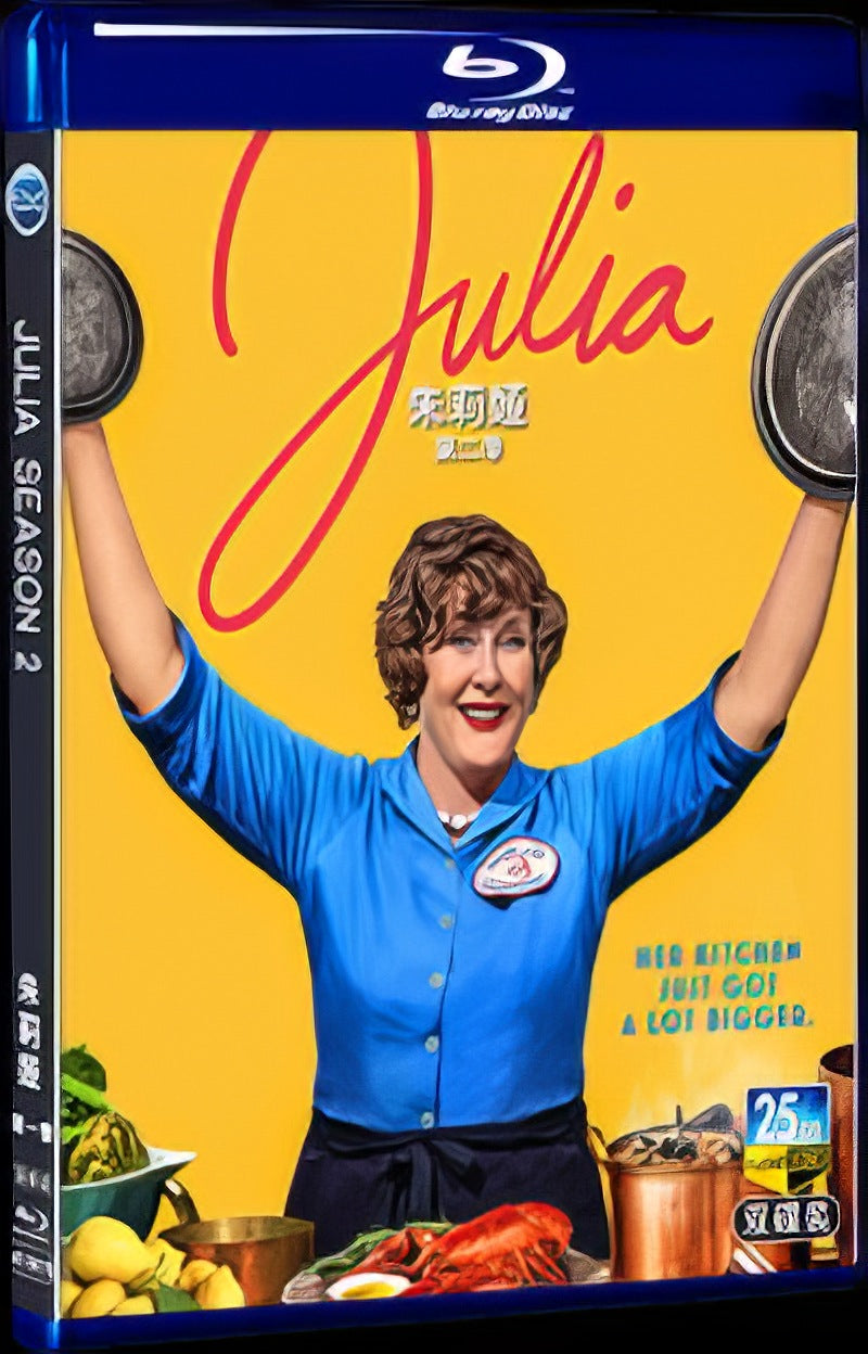 2023 Julia Season 2 Movie 2-Disc Box Set for Gift Collection Blu-ray
