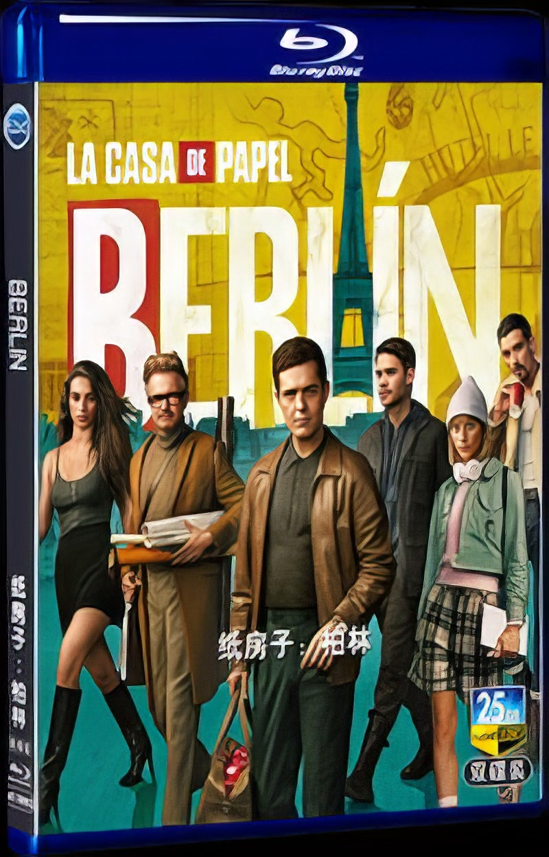 2023 Berlín Movie 2-Disc Box Set for Gift Collection Blu-ray