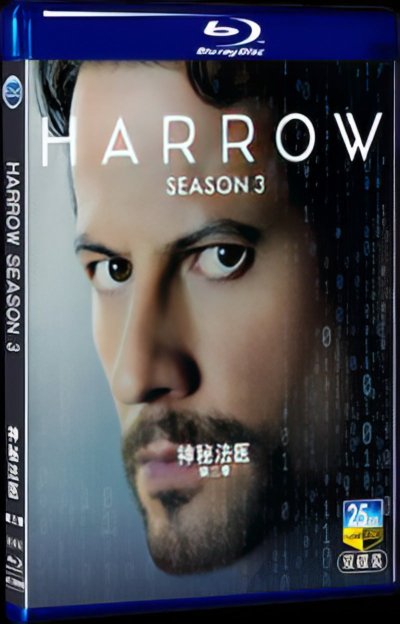 2021 Harrow Season 3 Movie 2-Disc Box Set for Gift Collection Blu-ray