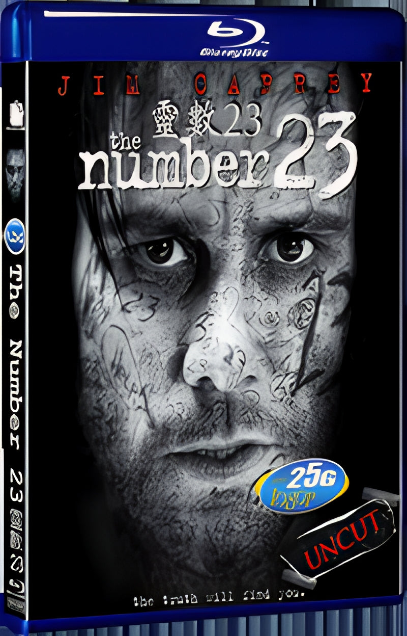 2007 The Number 23 1080P for Gift 1-Disc All RegionPlay Seal Box Blu-ray