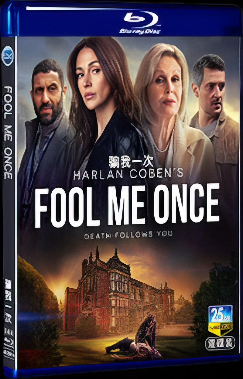 2024 Fool Me Once Movie 2-Disc Box Set for Gift Collection Blu-ray
