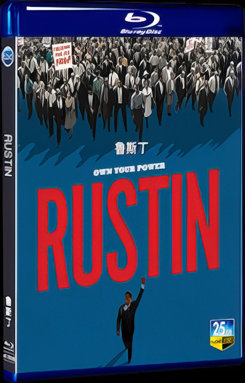2023 Rustin Movie 1-Disc Box Set for Gift Collection Blu-ray