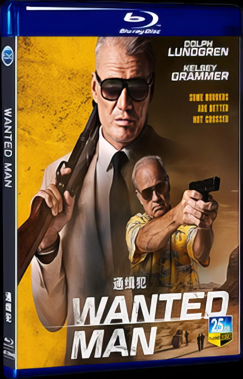 2024 Wanted Man Movie 1-Disc Box Set for Gift Collection Blu-ray