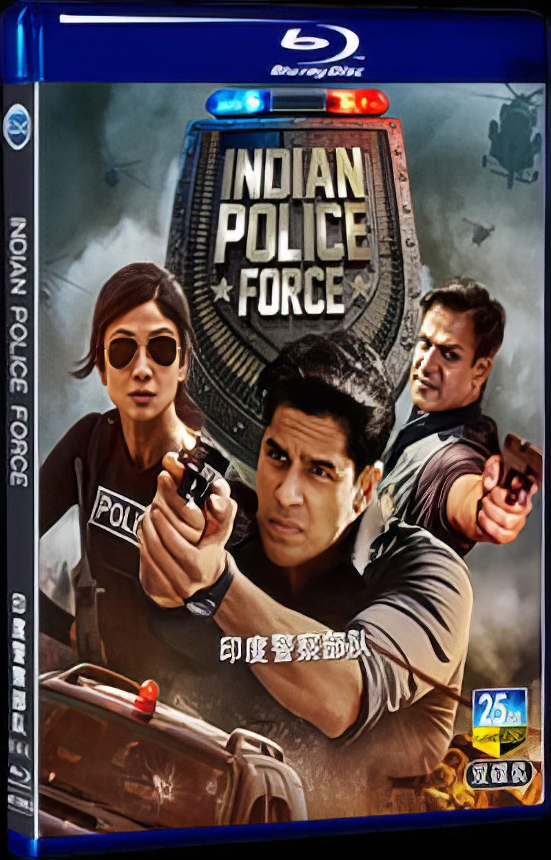 2024 Indian Police Force Movie 2-Disc Box Set for Gift Collection Blu-ray