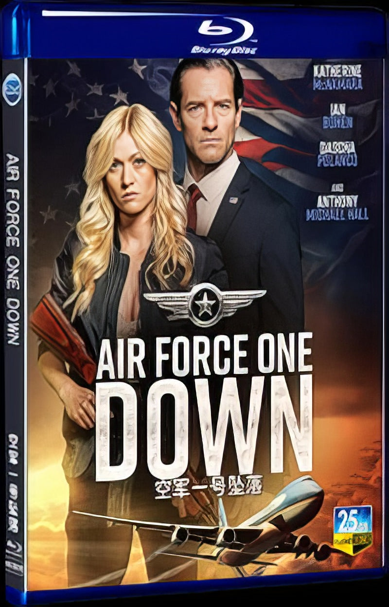 2024 Air Force One Down Movie 1-Disc Box Set for Gift Collection Blu-ray