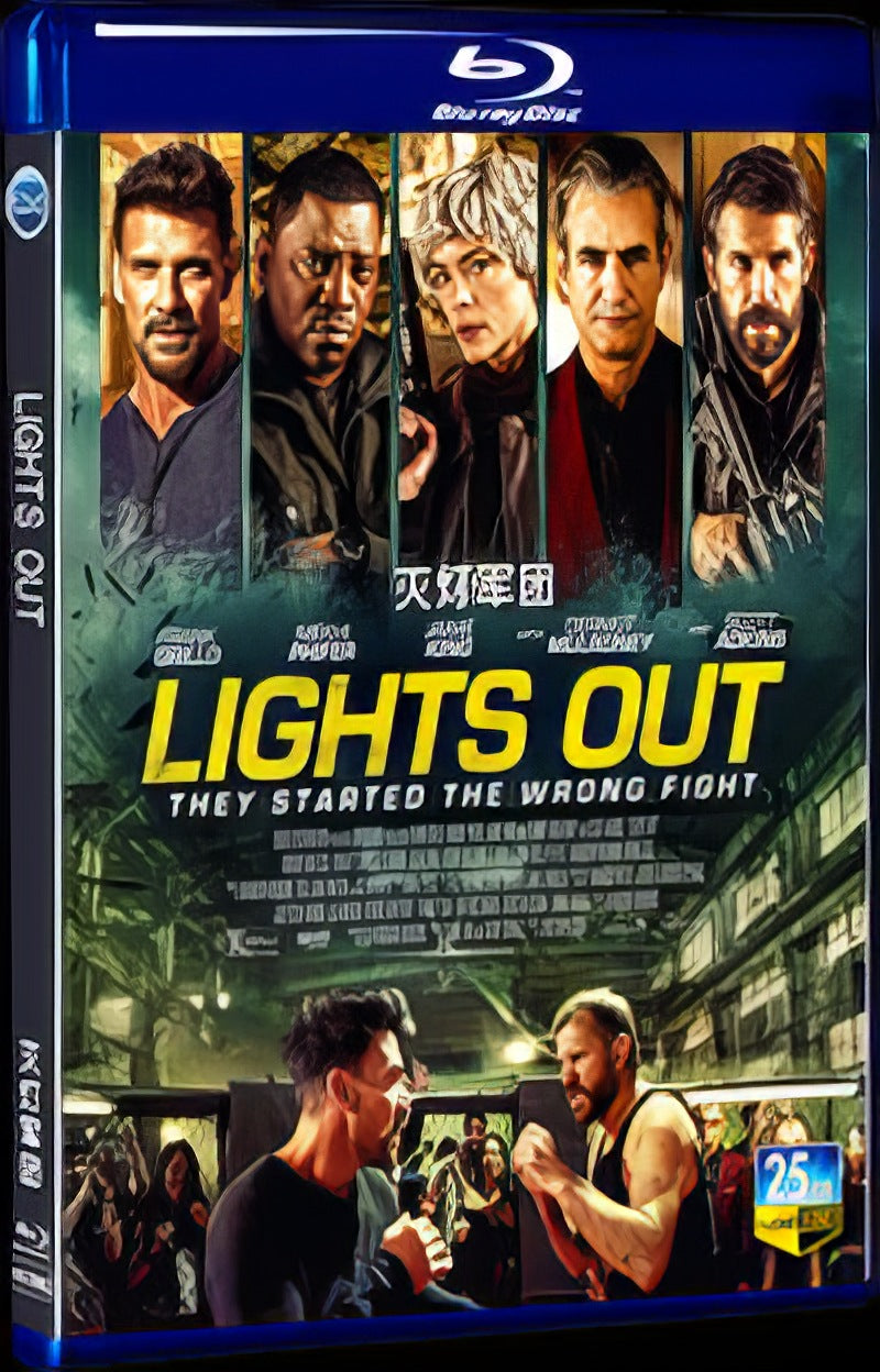 2024 Lights Out Movie 1-Disc Box Set for Gift Collection Blu-ray