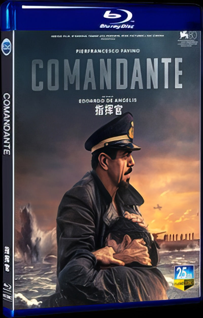 2023 Comandante Movie 1-Disc Box Set for Gift Collection Blu-ray