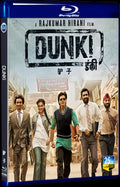 2023 Dunki Movie 1-Disc Box Set for Gift Collection Blu-ray