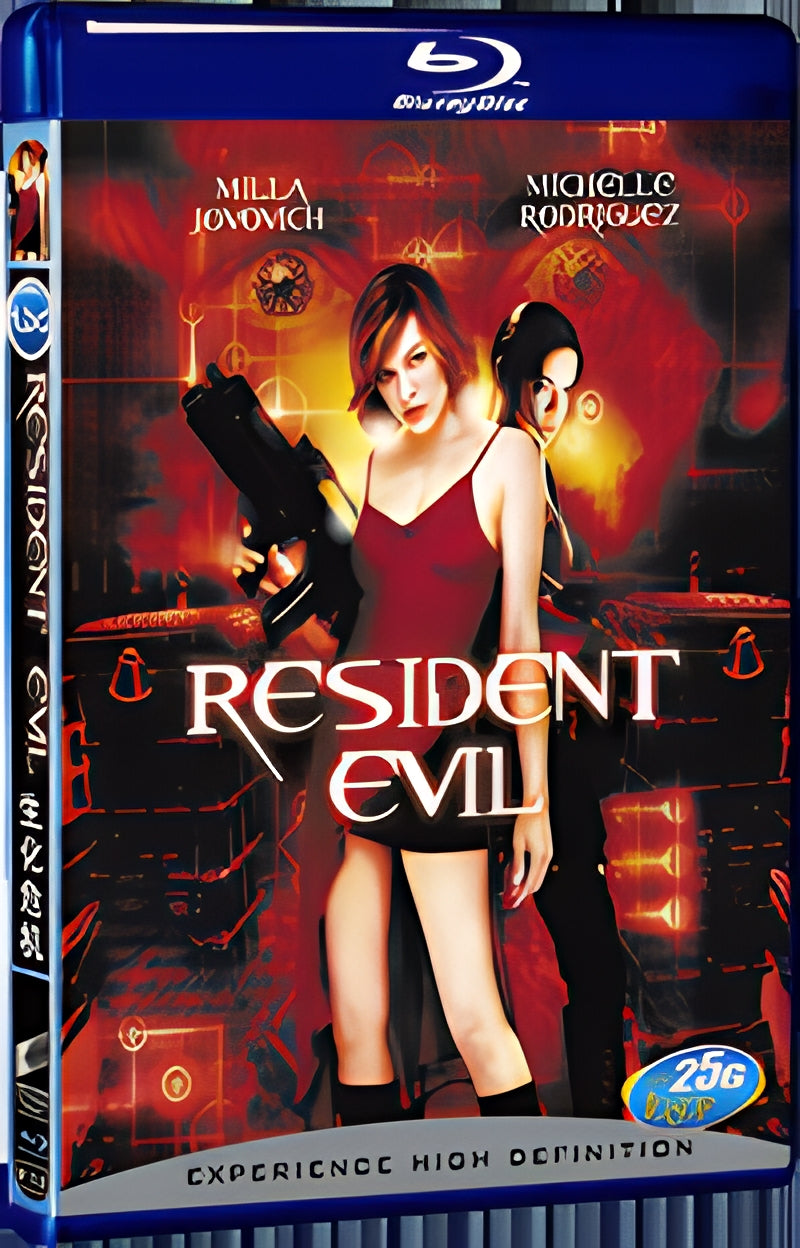 2002 Resident Evil 1080P for Gift 1-Disc All RegionPlay Seal Box Blu-ray