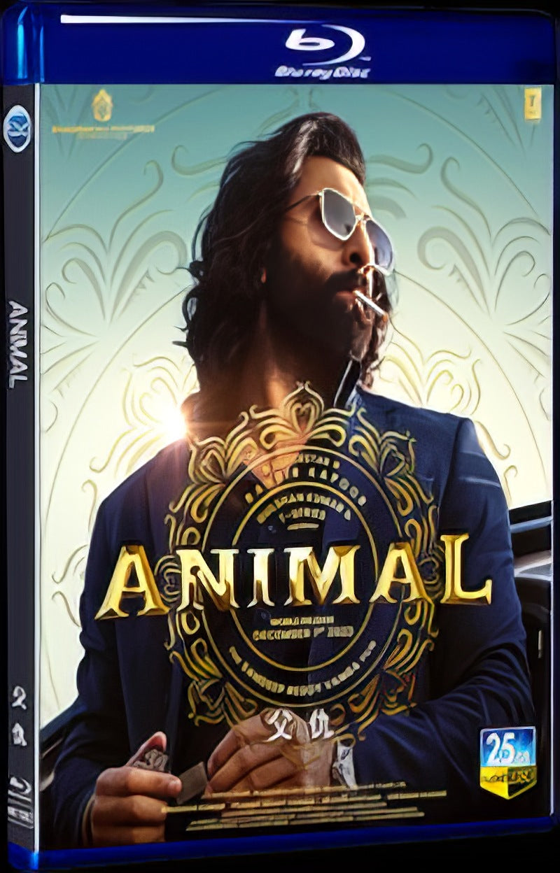 2023 Animal Movie 1-Disc Box Set for Gift Collection Blu-ray