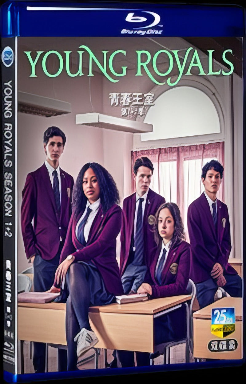 2022 Young Royals Season 1+2 Movie 2-Disc Box Set for Gift Collection Blu-ray