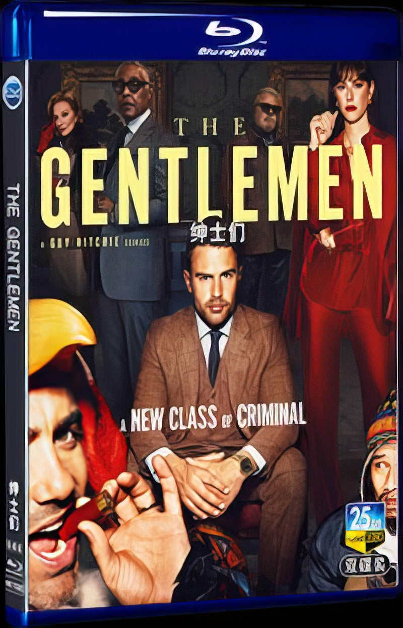 2024 The Gentlemen Movie 2-Disc Box Set for Gift Collection Blu-ray