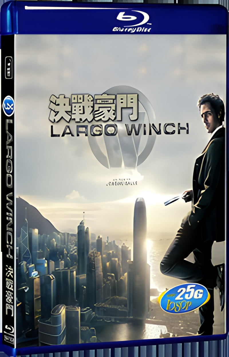 2008 Largo Winch 1080P for Gift 1-Disc All RegionPlay Seal Box Blu-ray