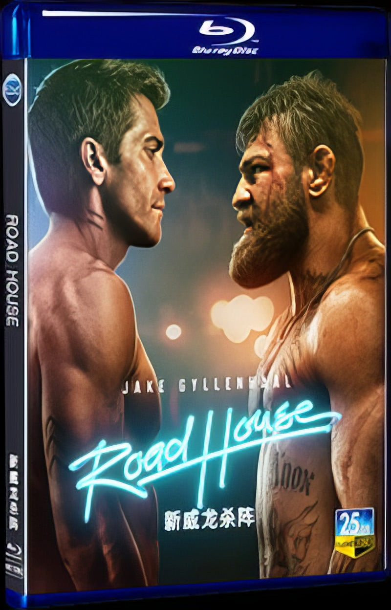 2024 Road House Movie 1-Disc Box Set for Gift Collection Blu-ray