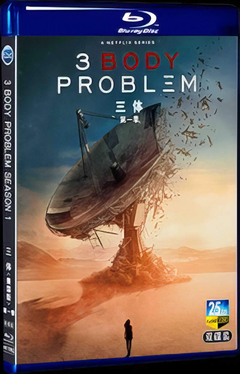 2024 3 Body Problem Season 1 Movie 2-Disc Box Set for Gift Collection Blu-ray