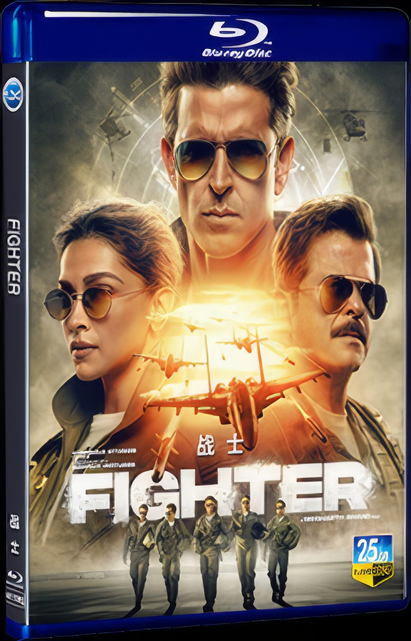 2024 Fighter Movie 1-Disc Box Set for Gift Collection Blu-ray