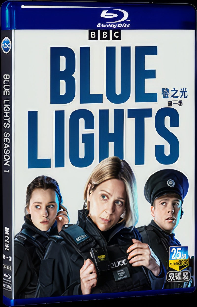 2023 Blue Lights Season 1 Movie 2-Disc Box Set for Gift Collection Blu-ray