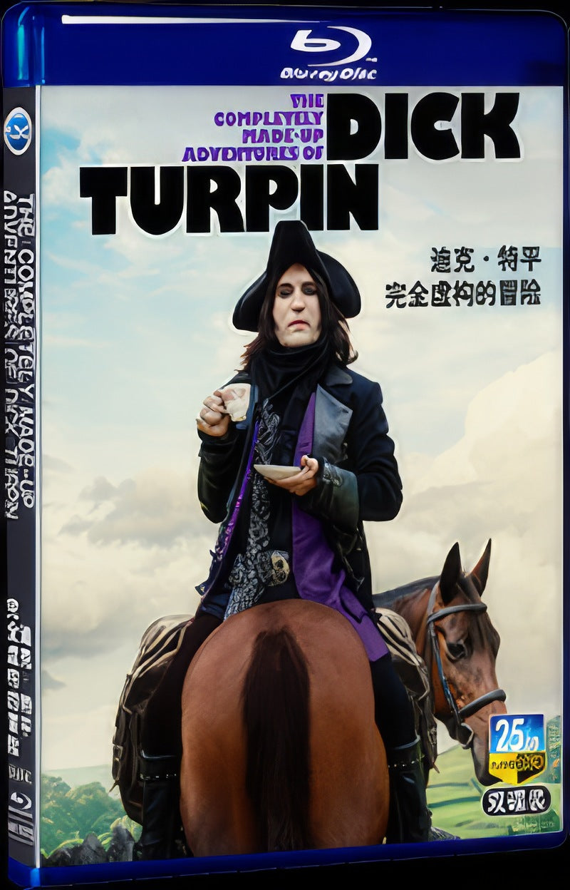 2024 The Completely Made-up Adventures of Dick Turpin Movie 2-Disc Box Set for Gift Collection Blu-ray