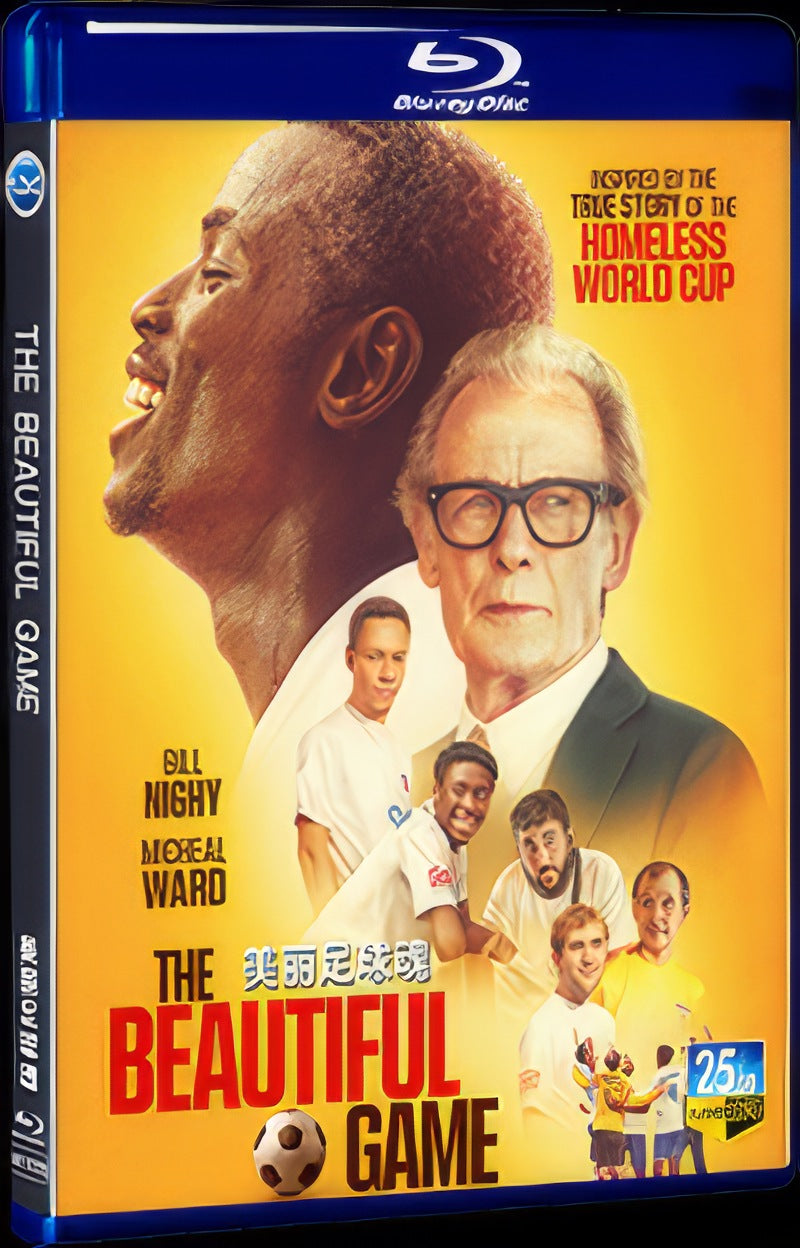 2024 The Beautiful Game Movie 1-Disc Box Set for Gift Collection Blu-ray