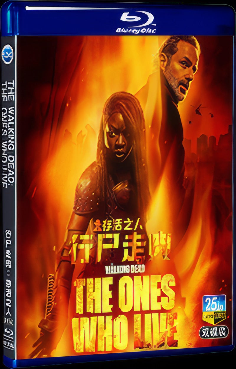 2024 The Walking Dead: The Ones Who Live Movie 2-Disc Box Set for Gift Collection Blu-ray