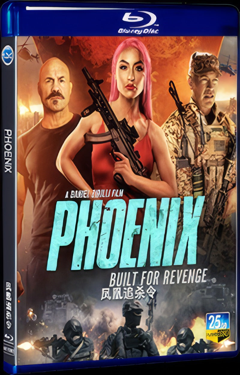 2023 Phoenix Movie 1-Disc Box Set for Gift Collection Blu-ray