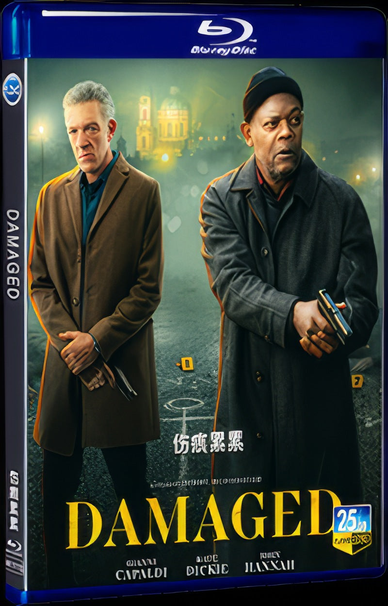 2024 Damaged Movie 1-Disc Box Set for Gift Collection Blu-ray