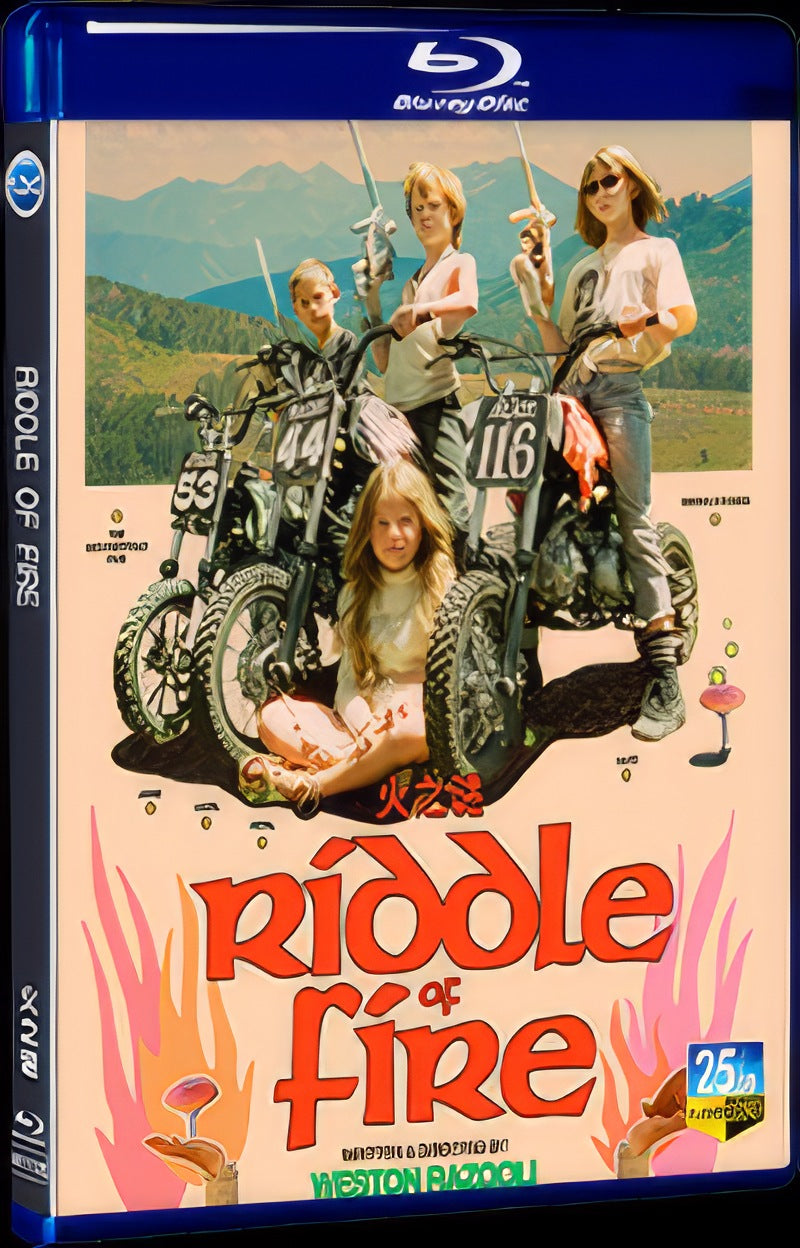 2023 Riddle of Fire Movie 1-Disc Box Set for Gift Collection Blu-ray