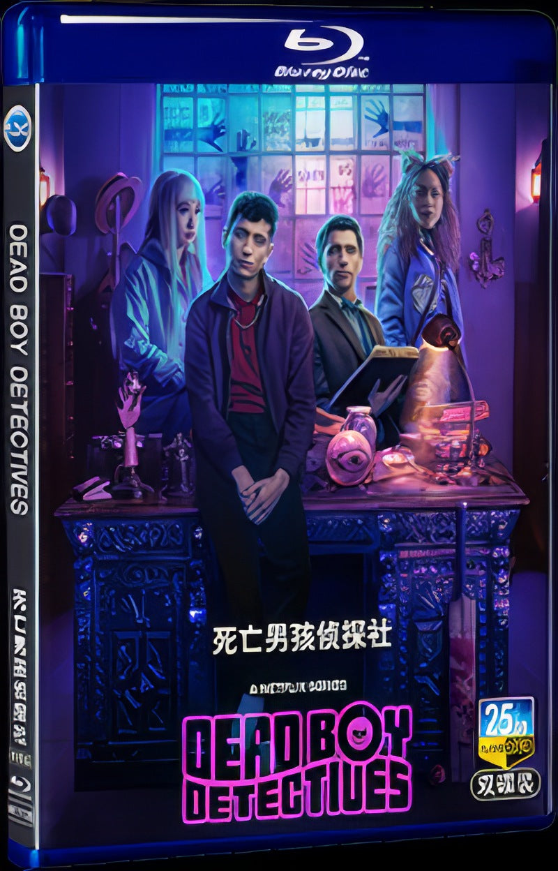 2024 Dead Boy Detectives Movie 2-Disc Box Set for Gift Collection Blu-ray