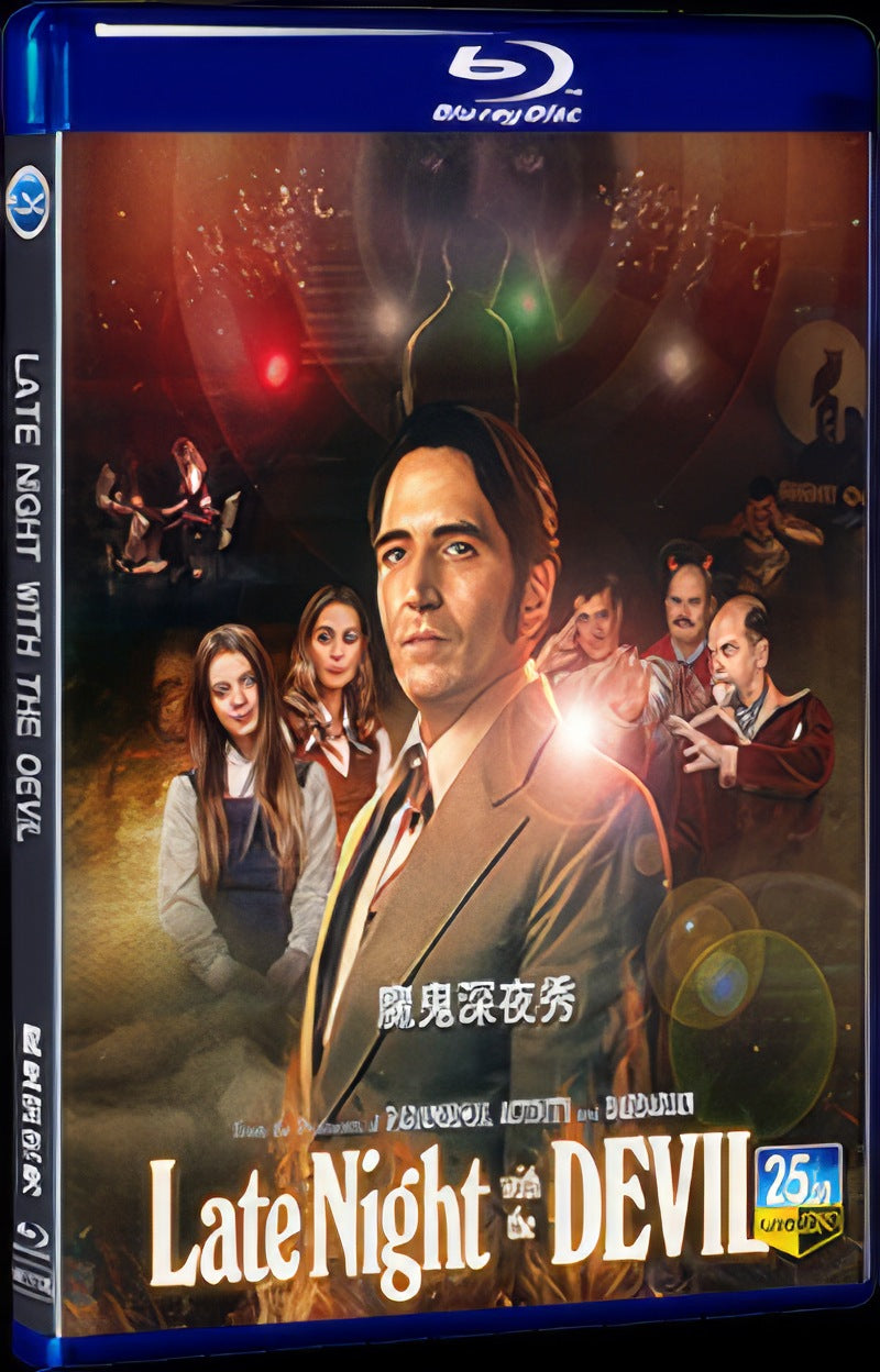 2023 Late Night with the Devil Movie 1-Disc Box Set for Gift Collection Blu-ray