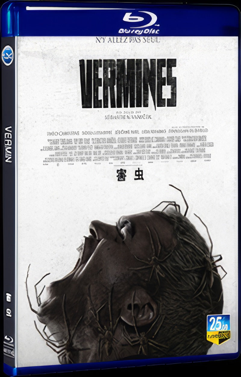 2023 Vermin Movie 1-Disc Box Set for Gift Collection Blu-ray