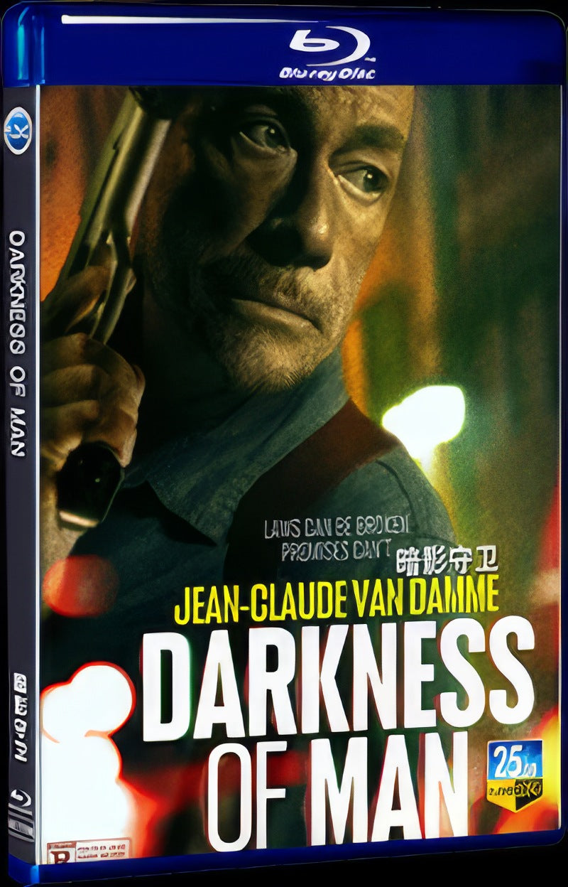 2024 Darkness of Man Movie 1-Disc Box Set for Gift Collection Blu-ray