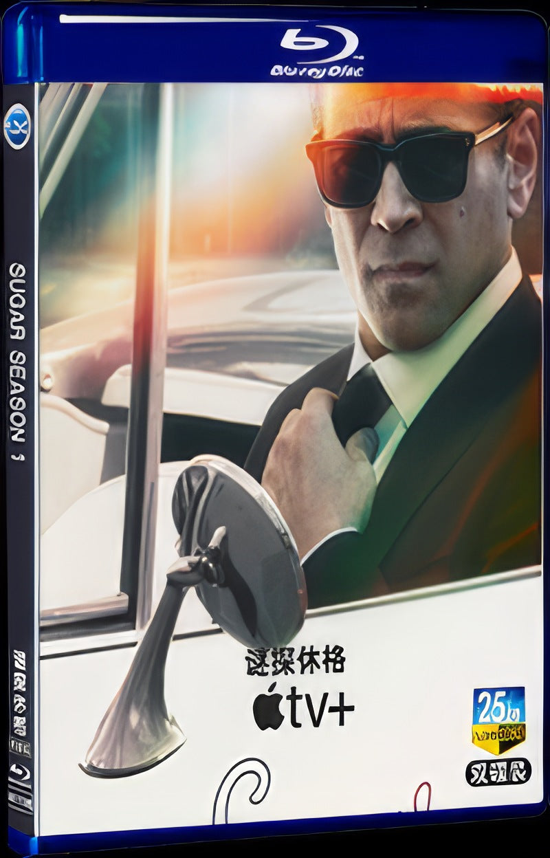 2024 Sugar Season 1 Movie 2-Disc Box Set for Gift Collection Blu-ray