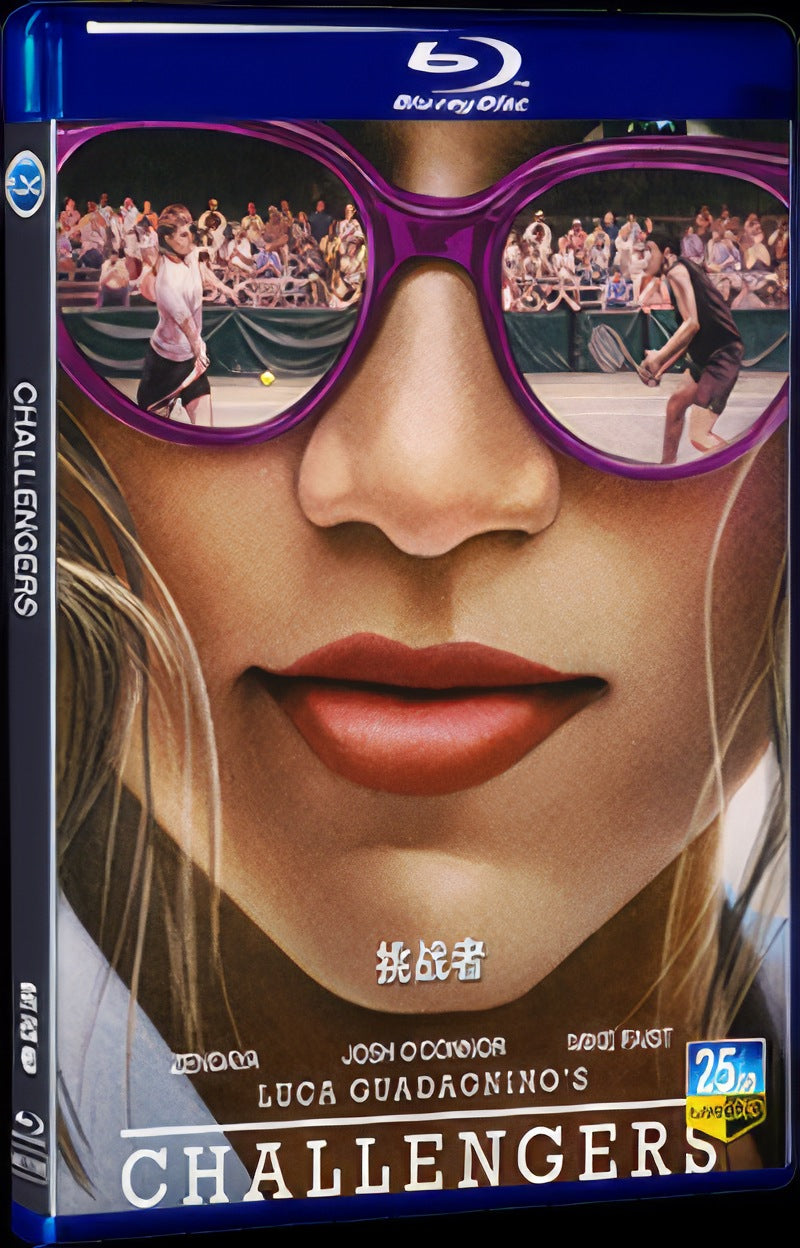 2024 Challengers Movie 1-Disc Box Set for Gift Collection Blu-ray