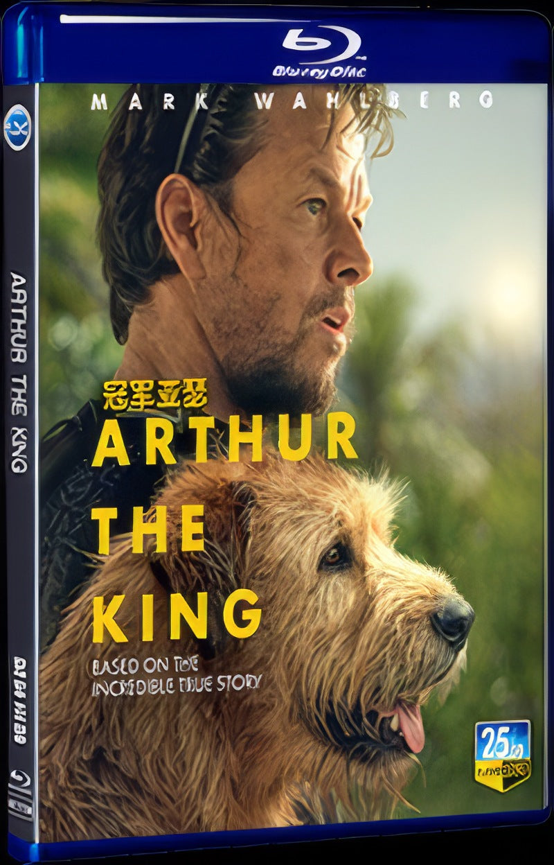 2024 Arthur the King Movie 1-Disc Box Set for Gift Collection Blu-ray