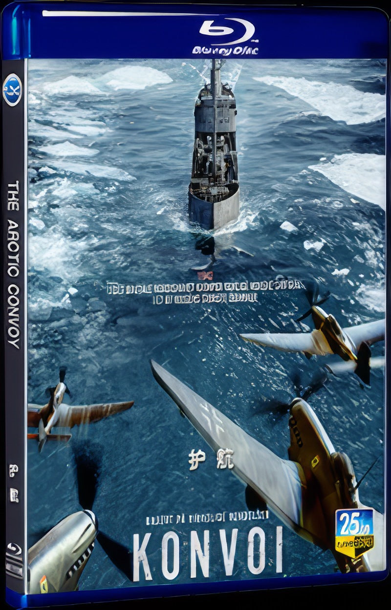 2023 The Arctic Convoy Movie 1-Disc Box Set for Gift Collection Blu-ray