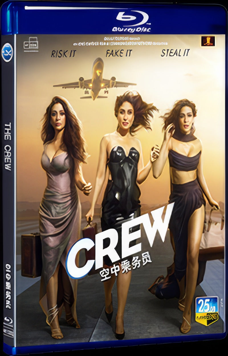 2024 The Crew Movie 1-Disc Box Set for Gift Collection Blu-ray