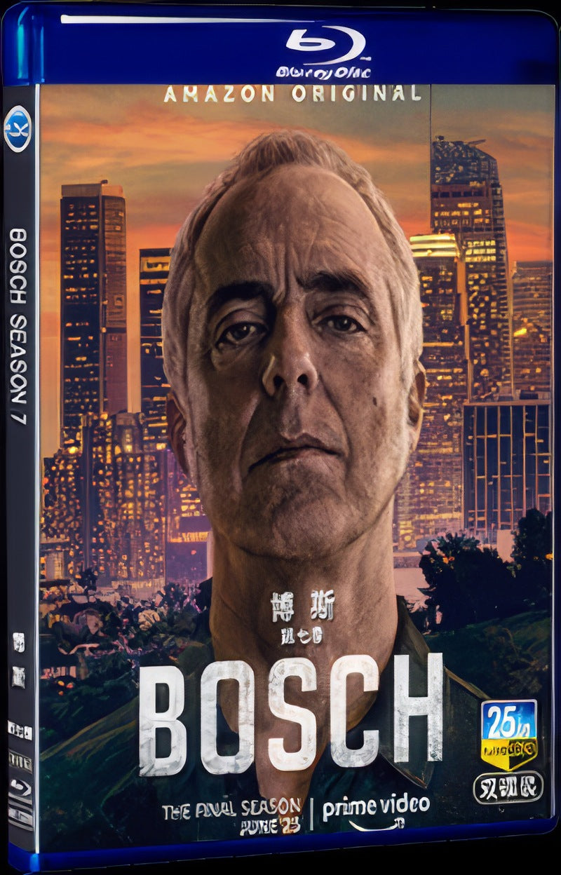 2021 Bosch Season 7 Movie 2-Disc Box Set for Gift Collection Blu-ray