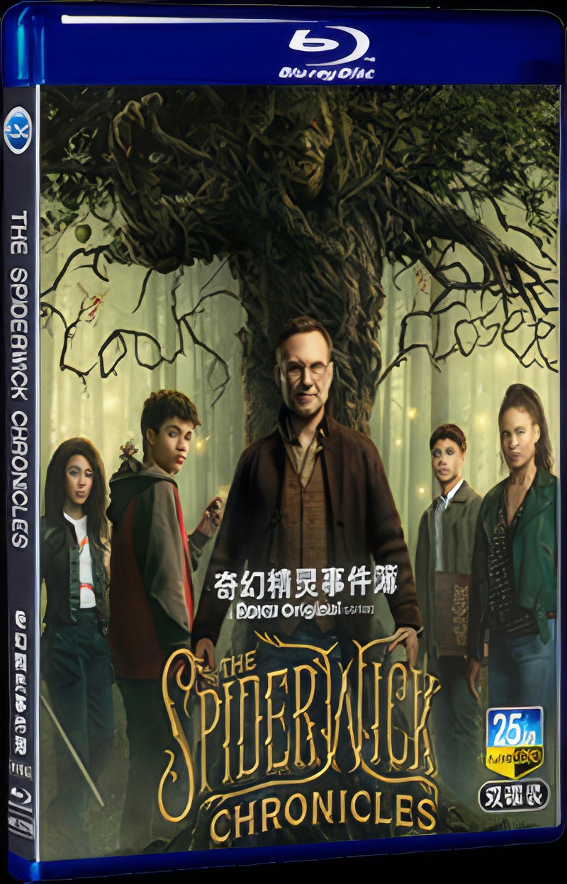 2024 The Spiderwick Chronicles Movie 2-Disc Box Set for Gift Collection Blu-ray