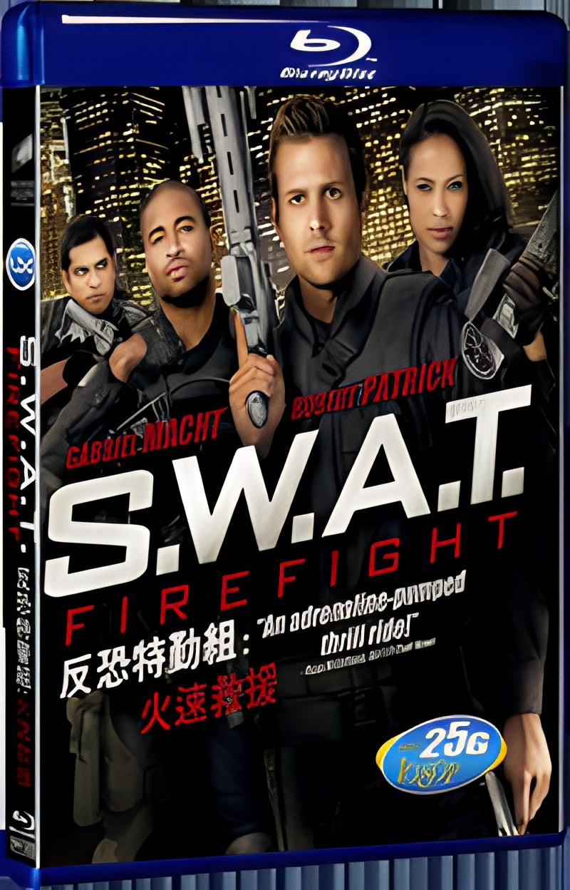 2011 S.W.A.T.: Firefight 1080P for Gift 1-Disc All RegionPlay Seal Box Blu-ray