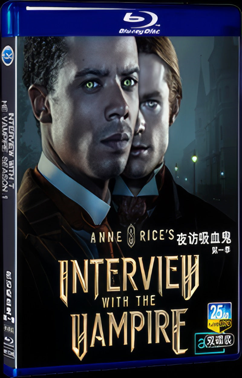 2022 Interview with the Vampire Season 1 Movie 2-Disc Box Set for Gift Collection Blu-ray