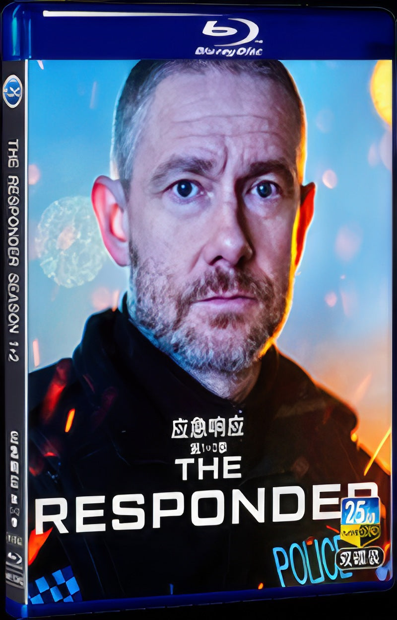 2024 The Responder Season 1+2 Movie 2-Disc Box Set for Gift Collection Blu-ray